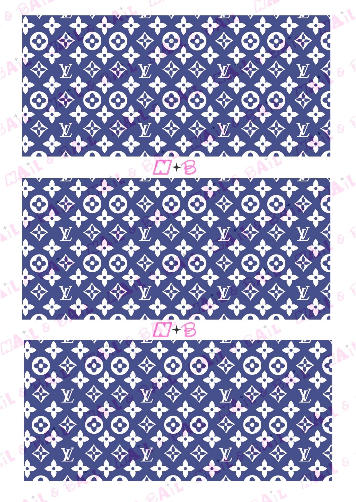 Dark Blue Designer Decals